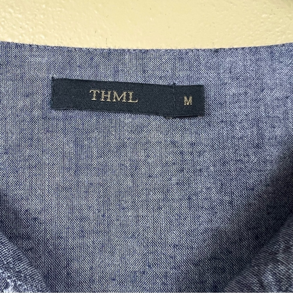THML Dress Mini Embroidered 100% Cotton - Picture 3 of 5